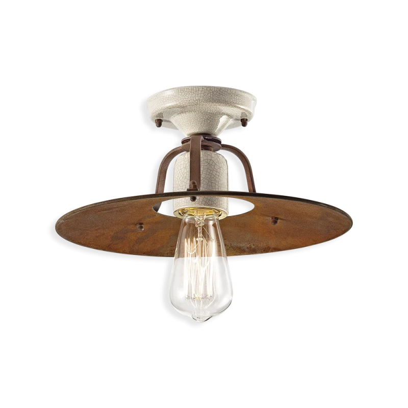 Ferroluce Grunge lampada da soffitto Ferroluce Grunge lampada da soffitto