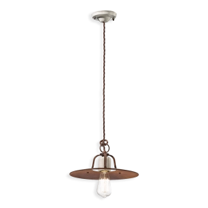 Ferroluce Grunge lampada a sospensione