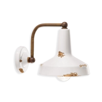 Ferroluce Vintage 4 lampada da parete