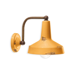 Ferroluce Vintage 4 lampada da parete