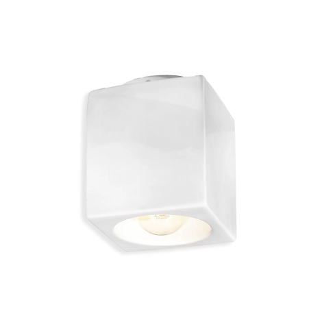 Ferroluce Vintage Square 2 lampada da soffitto