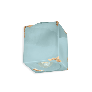 Ferroluce Vintage Square 2 lampada da soffitto