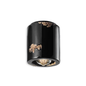 Ferroluce Vintage Round 2 faretto da soffitto