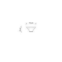 Ferroluce Vintage Square lampada da soffitto
