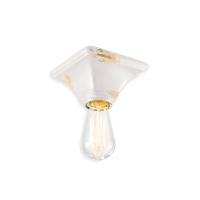Ferroluce Vintage Square lampada da soffitto