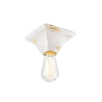 Ferroluce Vintage Square ceiling lamp