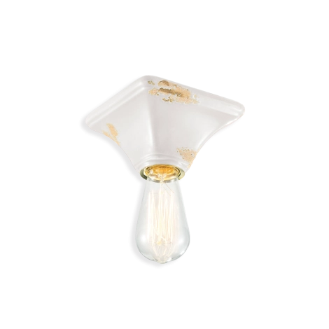 Ferroluce Vintage Square ceiling lamp