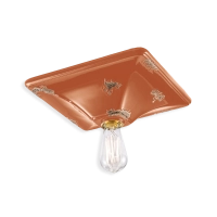 Ferroluce Vintage Square lampada da soffitto Ferroluce Vintage Square lampada da soffitto