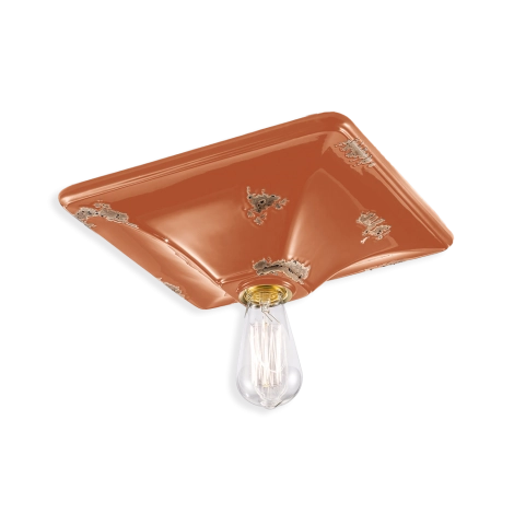 Ferroluce Vintage Square lampada da soffitto