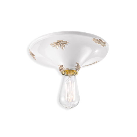 Ferroluce Vintage Round Ceiling Lamp