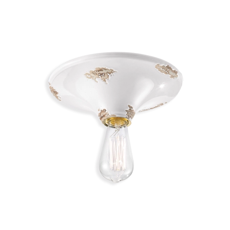 Ferroluce Vintage Round Ceiling Lamp