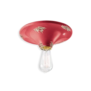 Ferroluce Vintage Round Ceiling Lamp