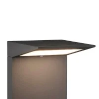 Ai Lati Solar Floor LED Garden Bollard Pole With Twilight Ai Lati Solar Floor LED Garden Bollard Pole With Twilight
