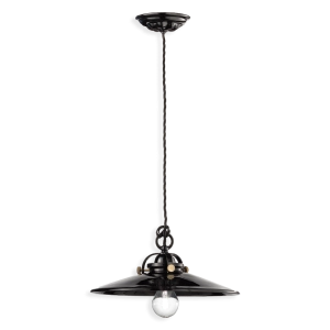 Ferroluce B&W lampada a sospensione