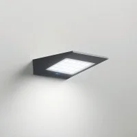 Ai Lati Solar Wall LED Lamp With Twilight Sensor Panel And