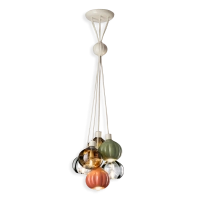 Ferroluce Afoxe' Multicolor lampada a sospensione