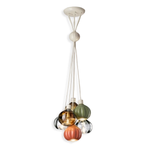 Ferroluce Afoxe' Multicolor lampada a sospensione