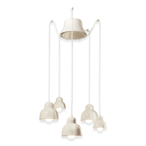 Ferroluce Berimbau suspension lamp