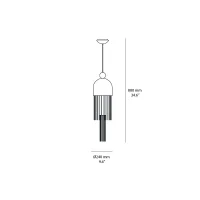 Masiero Nappe Xm2 suspension lamp