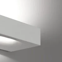 Artemide Melete LED 3000K Applique Wall Lamp Dimmable White By