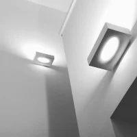 Artemide Melete LED 3000K Applique Wall Lamp Dimmable White By