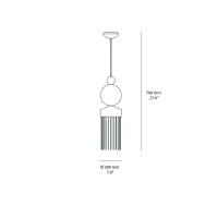 Masiero Nappe Xm3 suspension lamp