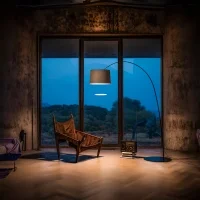 Foscarini Twiggy Wood lampada led da terra