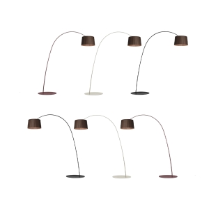 Foscarini Twiggy Rosewood led floor lamp