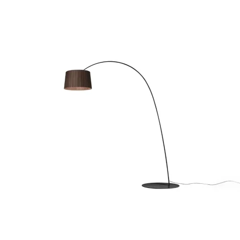 Foscarini Twiggy Rosewood lampada led da terra