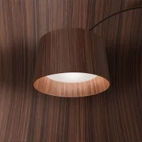 Foscarini Twiggy Rosewood lampada led da terra