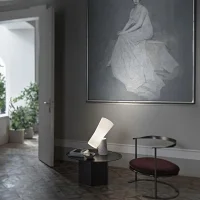 Foscarini Nile lampada led da tavolo a biemissione