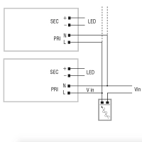 TCI MICRO MD IGBT-TRIAC 10W 500mA DC Alimentatore Elettronico TCI MICRO MD IGBT-TRIAC 10W 500mA DC Alimentatore Elettronico
