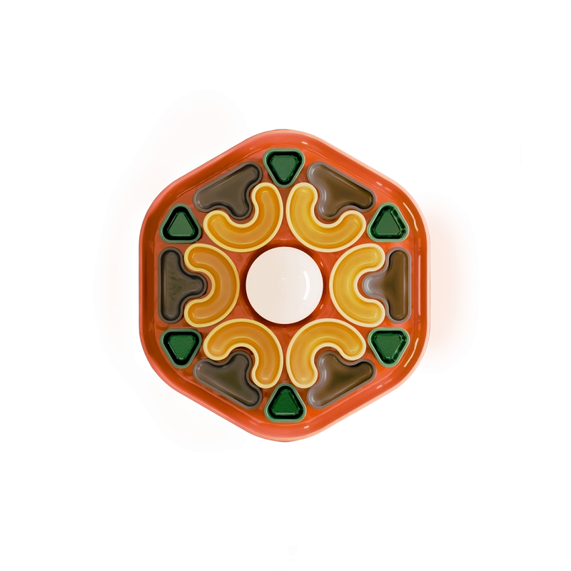 Ferroluce Phytia Multicolor lampada da parete