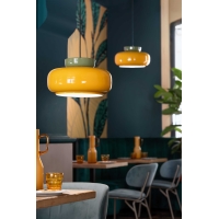 Ferroluce Maracana' Multicolor suspension lamp