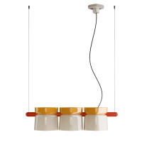 Ferroluce Yakitori suspension lamp