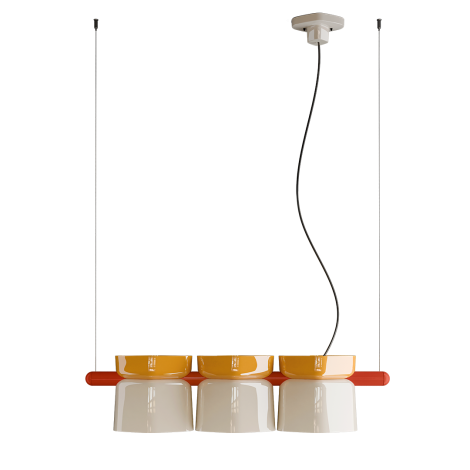 Ferroluce Yakitori suspension lamp