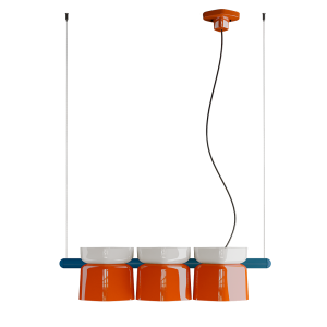 Ferroluce Yakitori suspension lamp