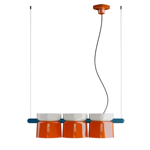 Ferroluce Yakitori suspension lamp