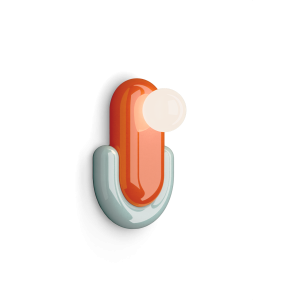 Ferroluce Eclair wall lamp