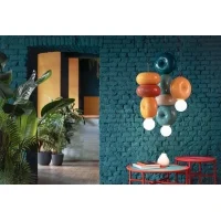 Ferroluce Bumbum 2 suspension lamp