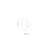 Ferroluce Bumbum wall lamp