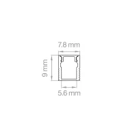 Lampo Kit mini profilo a superficie