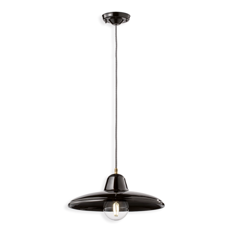 Ferroluce B&W 4 lampada a sospensione Ferroluce B&W 4 lampada a sospensione