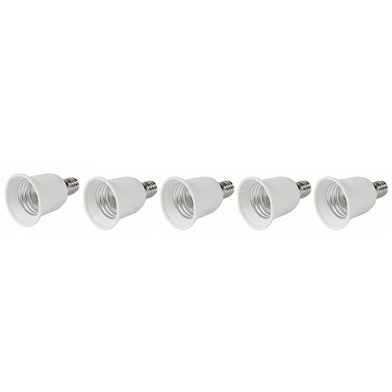 Lampo Adapter From E14 to E27 Lampholder Converter Lampo Adapter From E14 to E27 Lampholder Converter