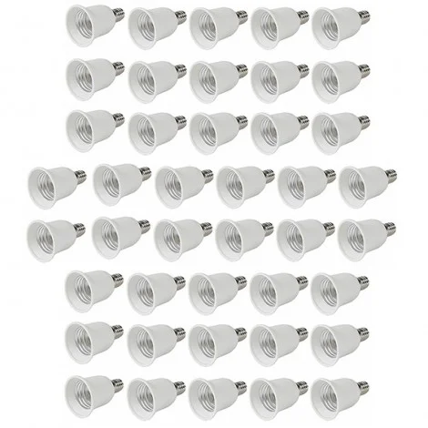Lampo Adapter From E14 to E27 Lampholder Converter