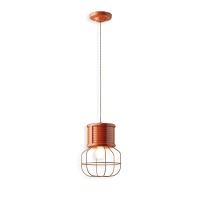 Ferroluce Industrial 6 lampada a sospensione