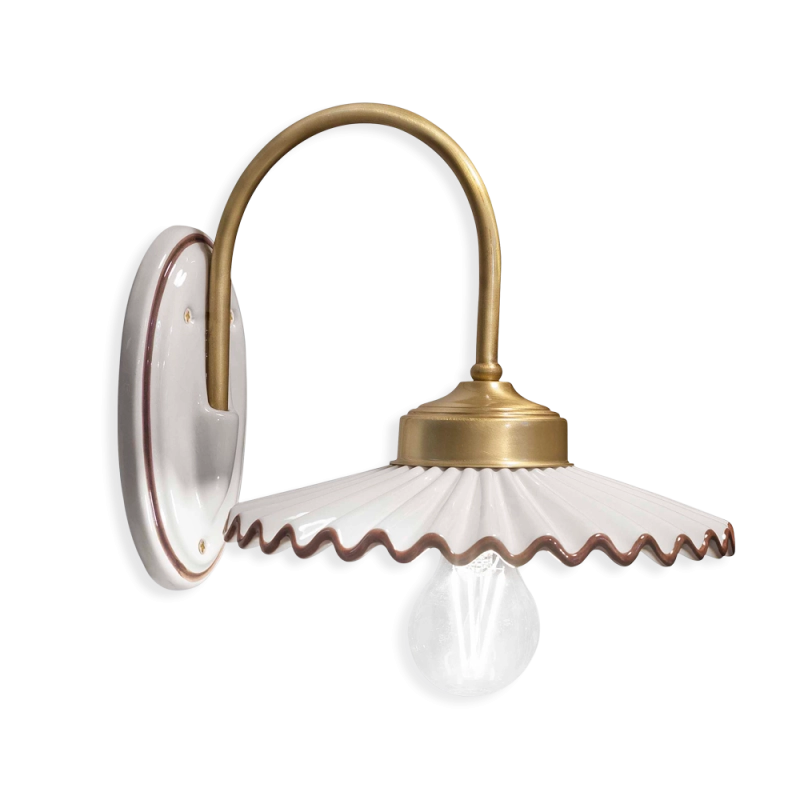 Ferroluce L'Aquila lampada da parete Ferroluce L'Aquila lampada da parete