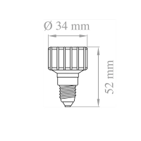 Lampo Adapter From E14 To GU10 Lampholder Converter
