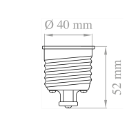 Lampo Adapter From E40 To E27 Lampholder Converter