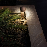Lombardo Mushu 300 outdoor floor bollard